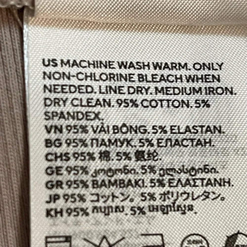 NWT H&M Cotton Ribbed Taupe Maxi Pencil Skirt - Picture 13 of 15